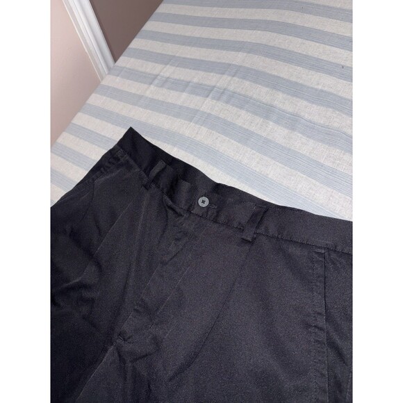 Nike Golf Dri Fit Tour Pleated Shorts Men's 34 Medium 9' Inseam Black 198589 - Picture 10 of 10